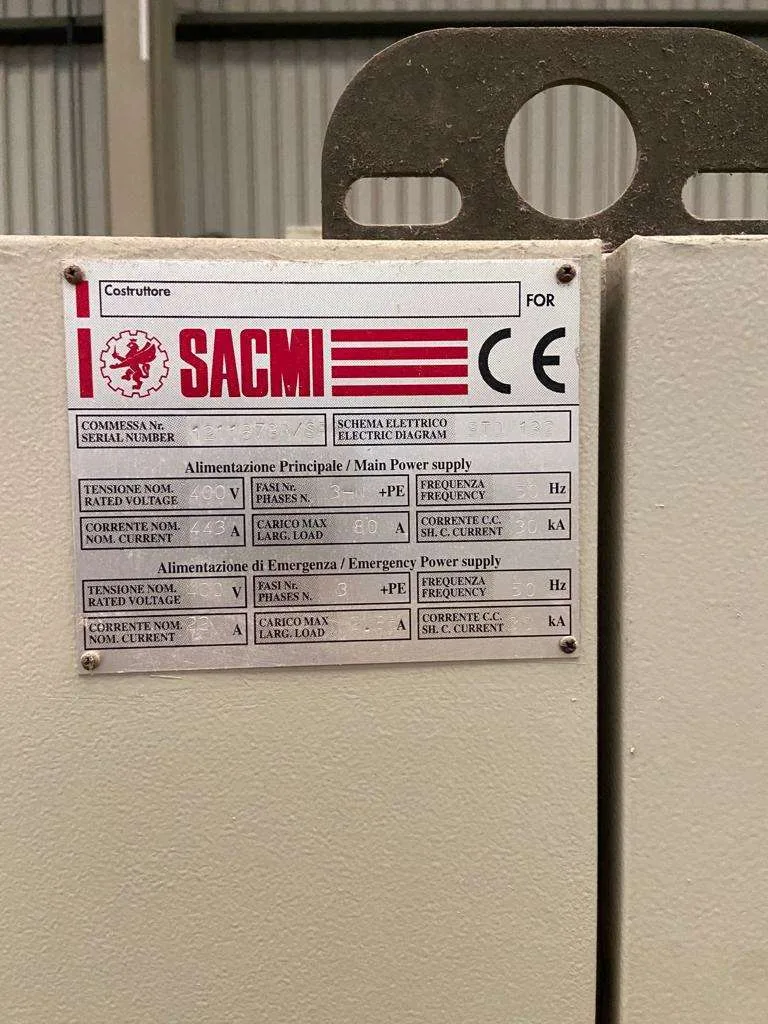 Grespania. Horno Sacmi Fmp 267 1092. Pagina 07 Immagine 0001 | 2015 CER